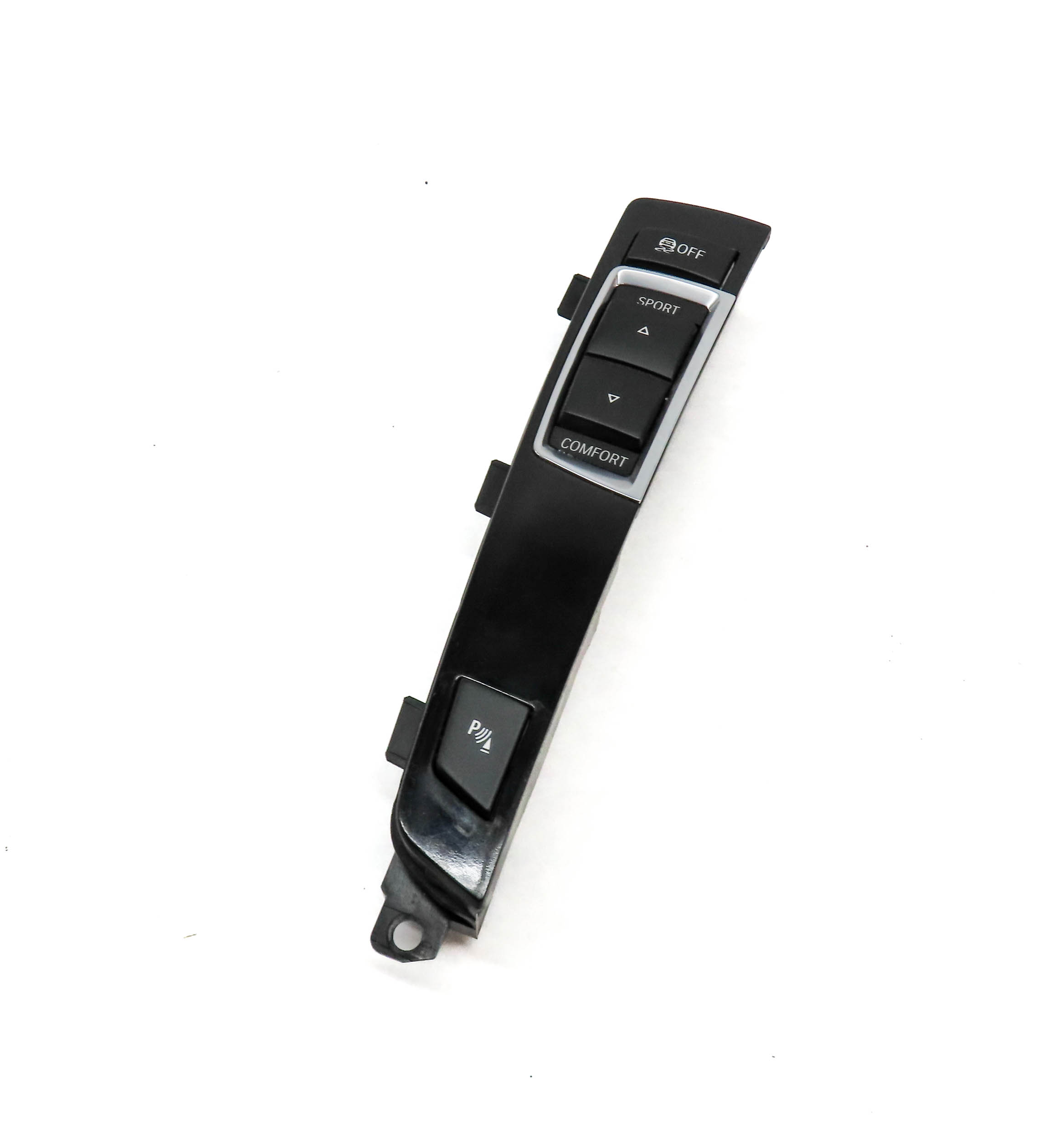 2011 BMW 740i (F02) FRONT CENTER PDC TRACTION SUSPENSION CONTROL SWITCH BUTTON — exact item pictured